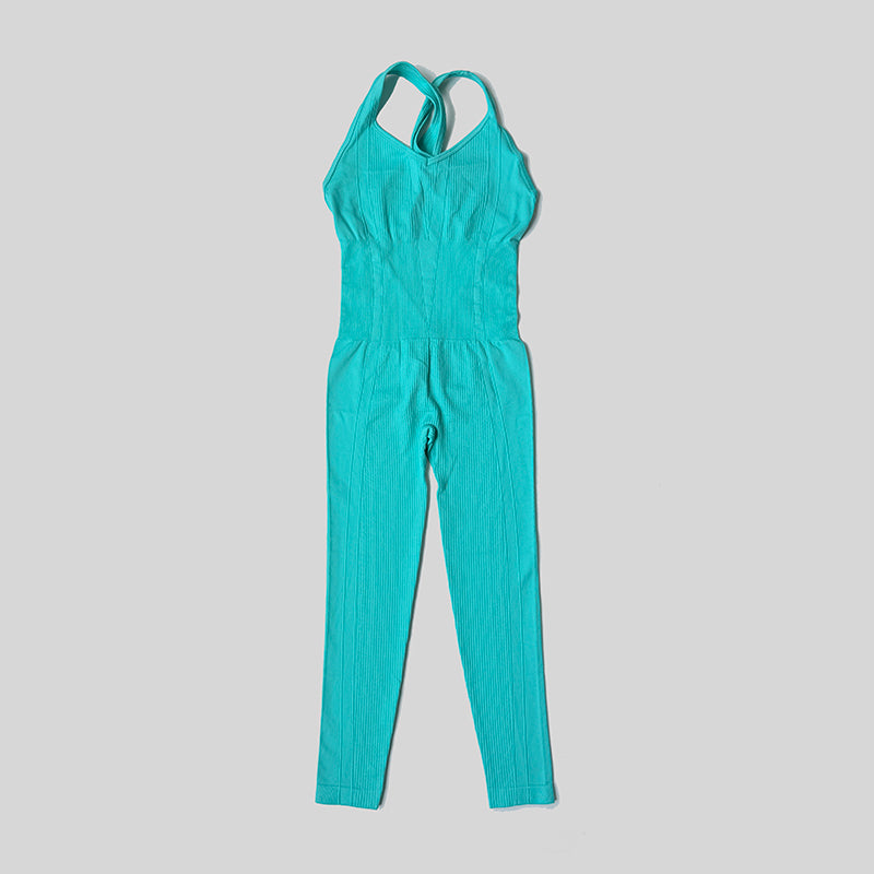 Jumpsuit Women's Fitness Suit Yoga Sets Sports For Woman Tracksuit