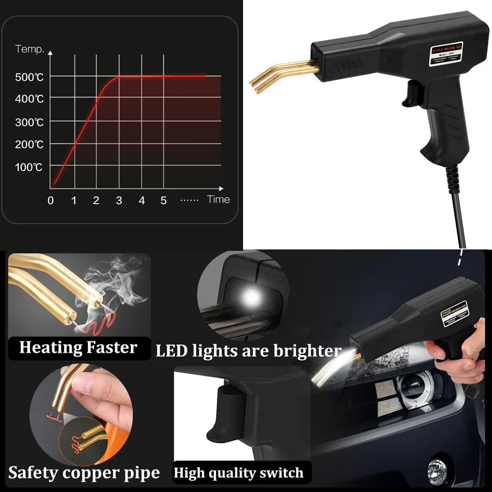 50W Hot Stapler Plastic Welding Machine Plastic Bumper