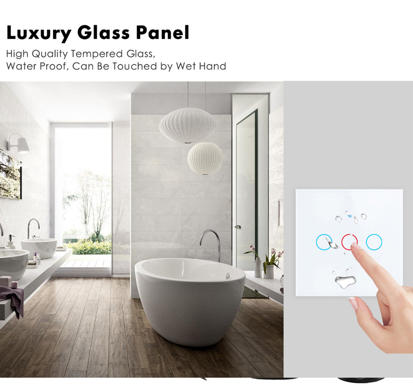 Smart Life Light Switch WiFi Touch Sensor Smart Switch