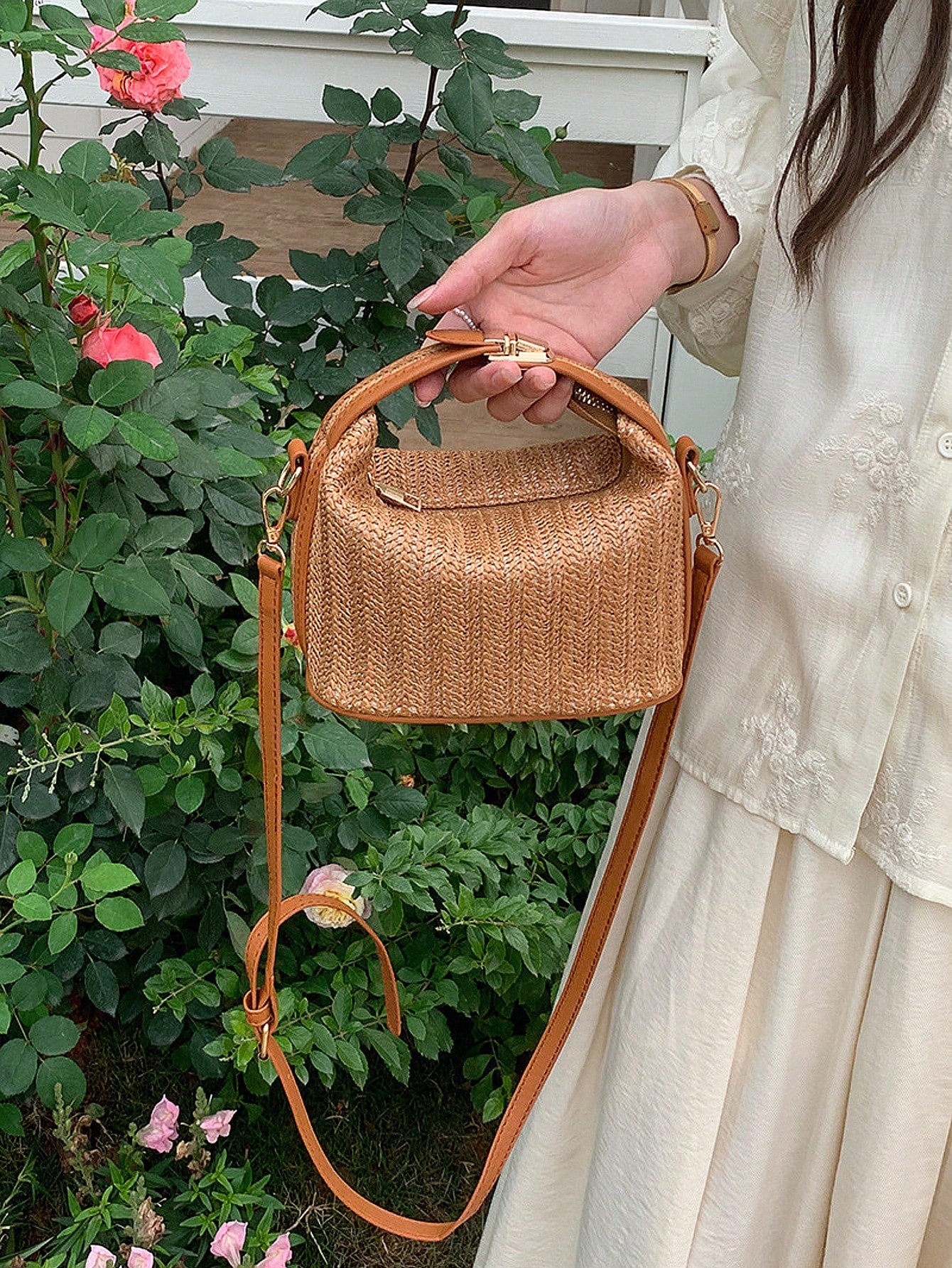 Summer New Grass Weaving Small Bag
