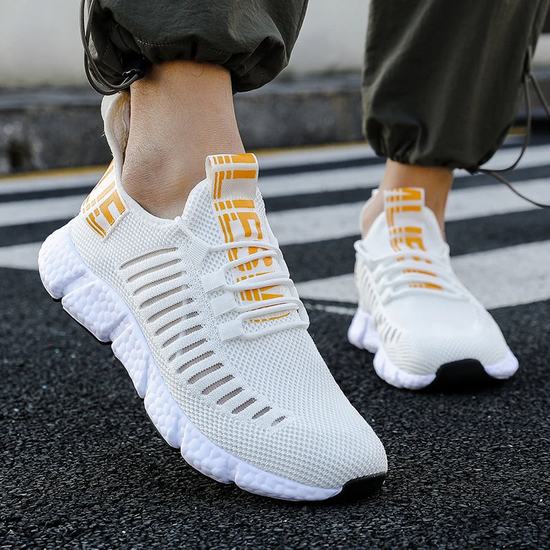Men Casual Shoes Sneakers Breathable Athletic Lightweight Outdoor Running Sports