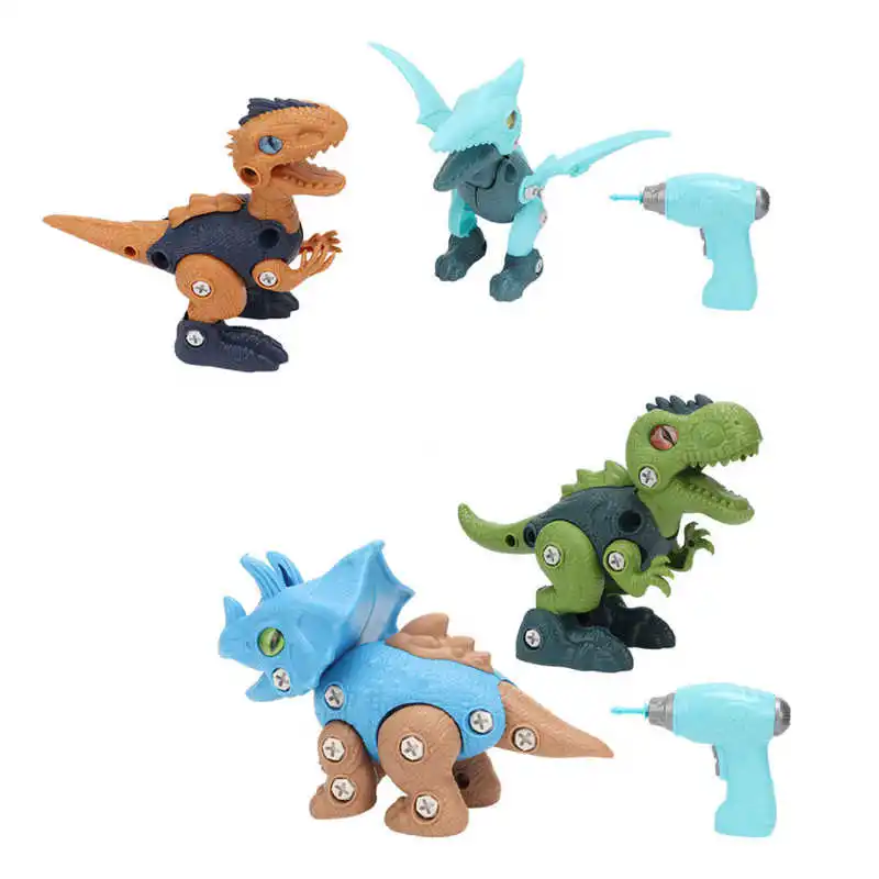 Bricks Toys Dinosaur Assemble Toy Develop Hand On Ability Educational