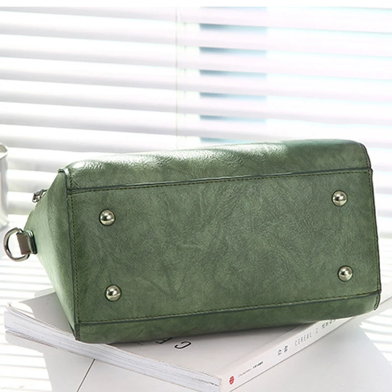 Vintage PU Leather Ladies HandBags Women