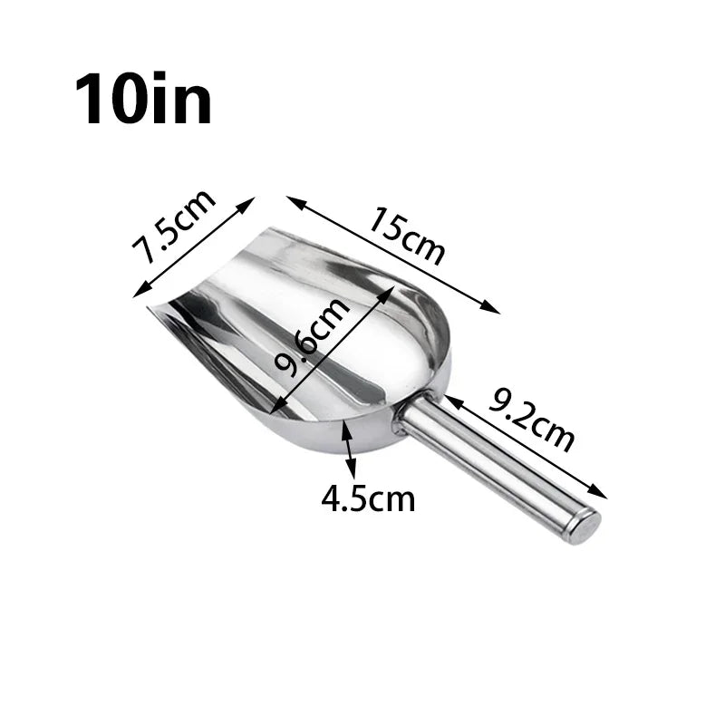 Stainless-Steel Ice Cube Scoop Bar Buffet Party