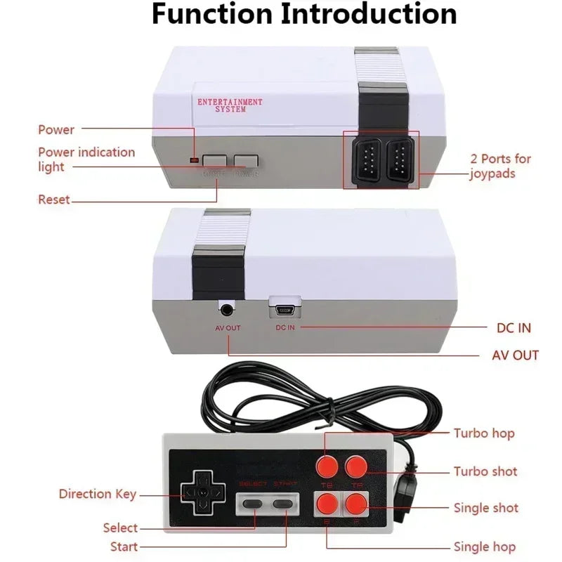 Retro Portable Mini Handheld Video Game Console 8 Bit 3.0 Inch