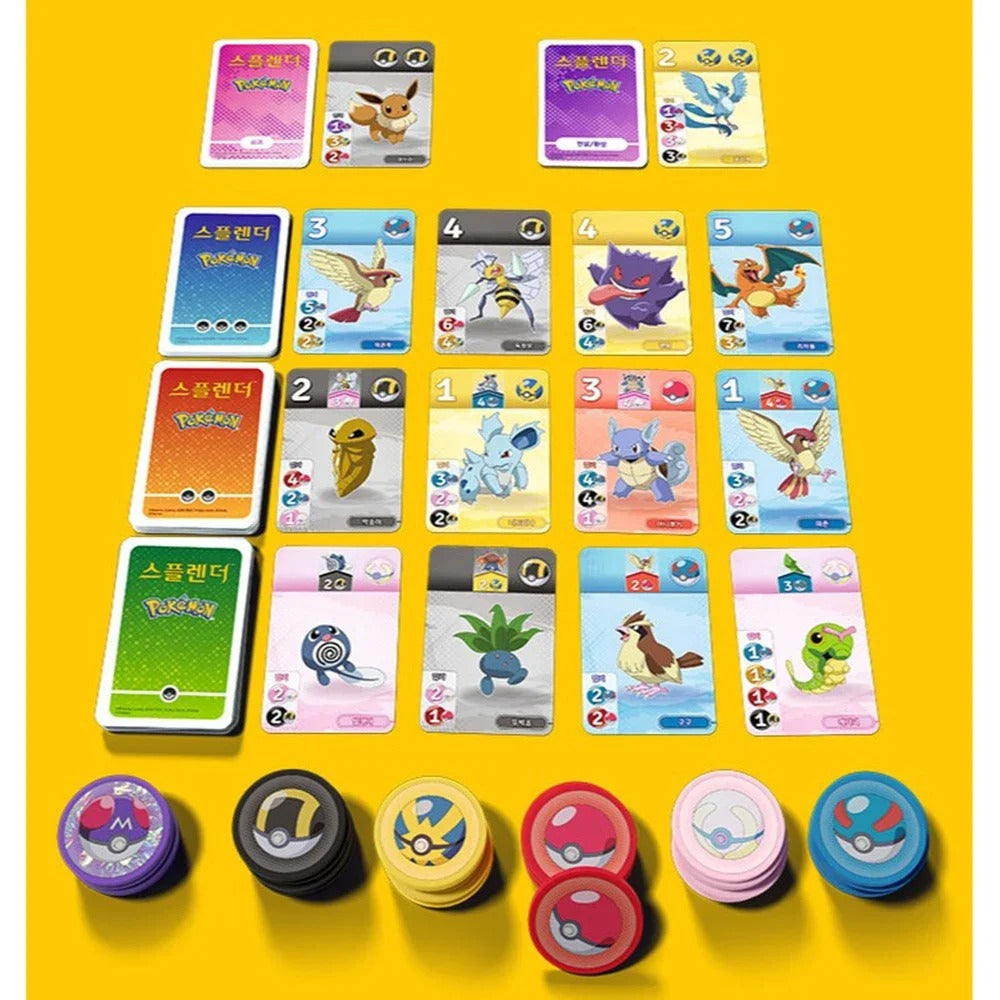 Pokémon Edition Board Game Korean Version