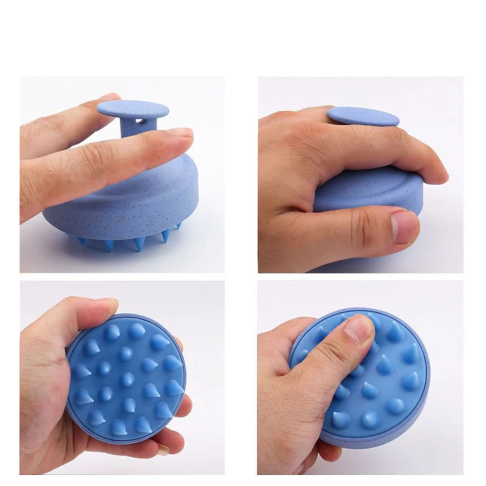 Silicone Shampoo Brush Body Massage Brush