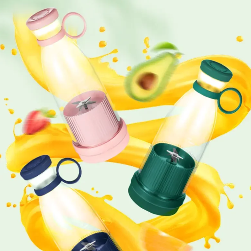 Electric Juicer Cup 6 Blades Blender Milkshake Machine