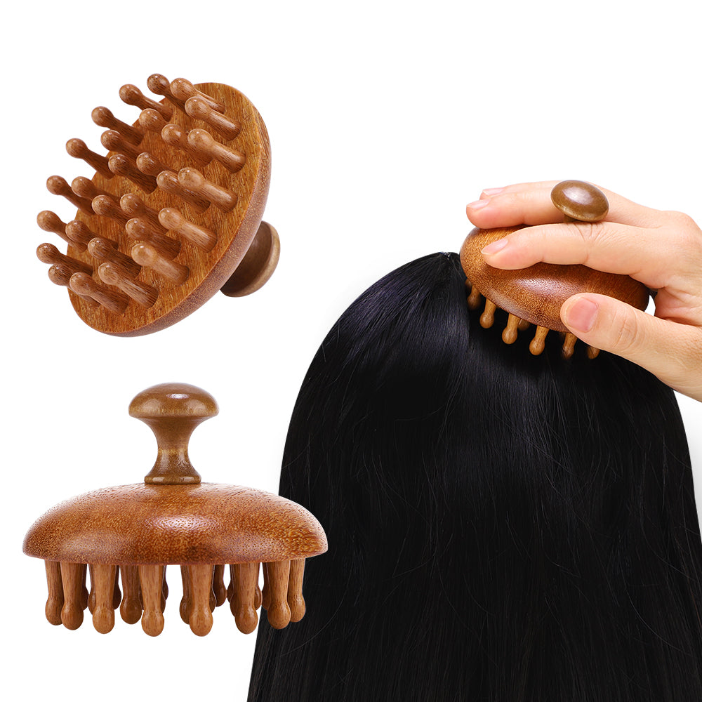 Multi-Functional Wood Therapy Massage Comb