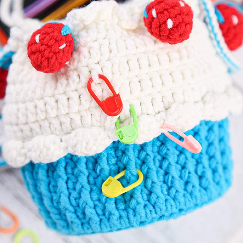 Knitting Craft Sewing Needle Tool Plastic Locking Stitch Markers