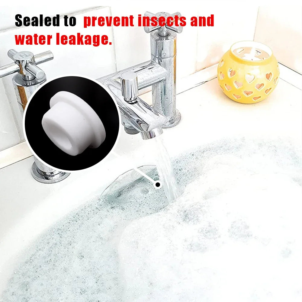 Wash Basin Overflow Cover Kitchen Bathroom Sink Hole