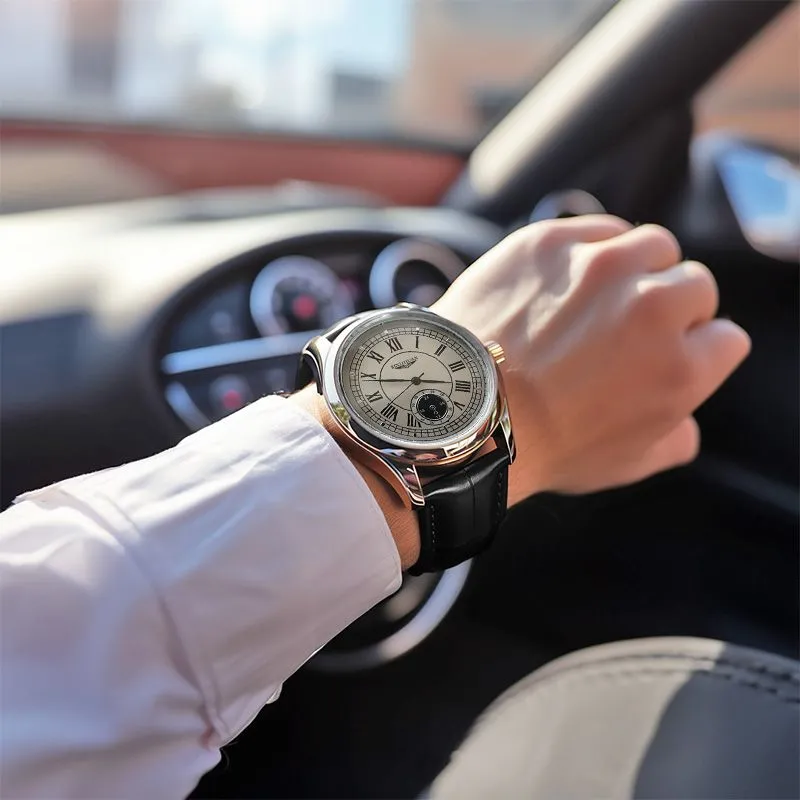 Man Wristwatch Luxury Business Waterproof