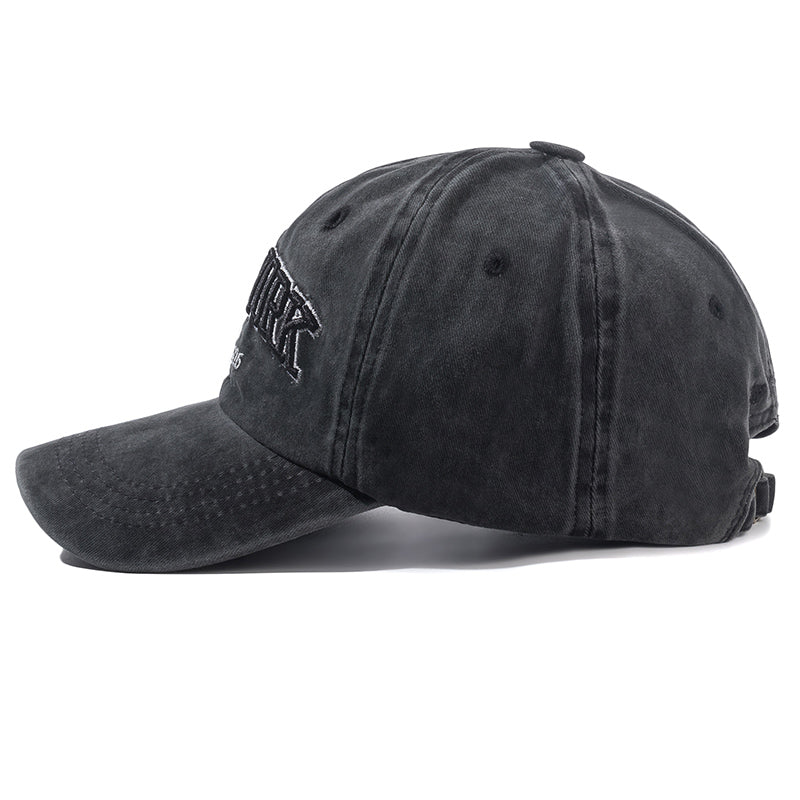 2025 New York Washed Cotton Cap For Men