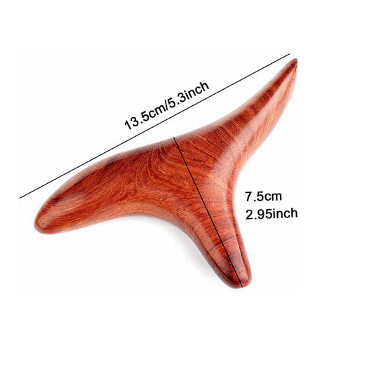 Wooden Foot Roller Wood Care Massage Reflexology Muscle Relax Relief Massager