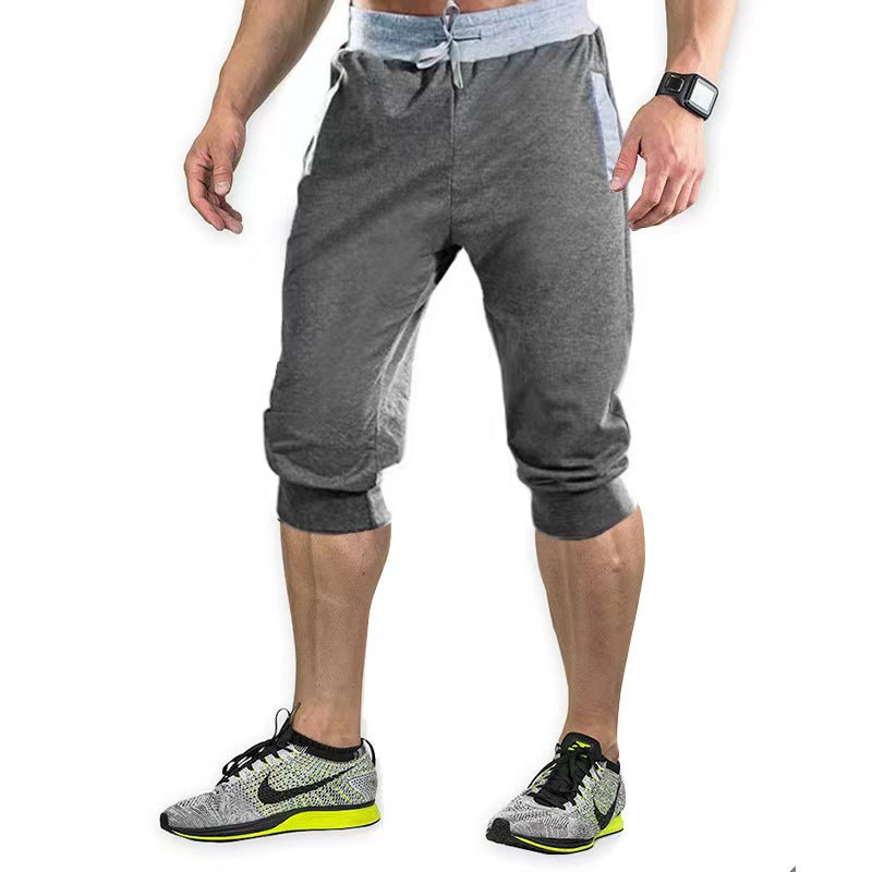 2024 New Mens cross-border sports pants men's casual jogging shorts