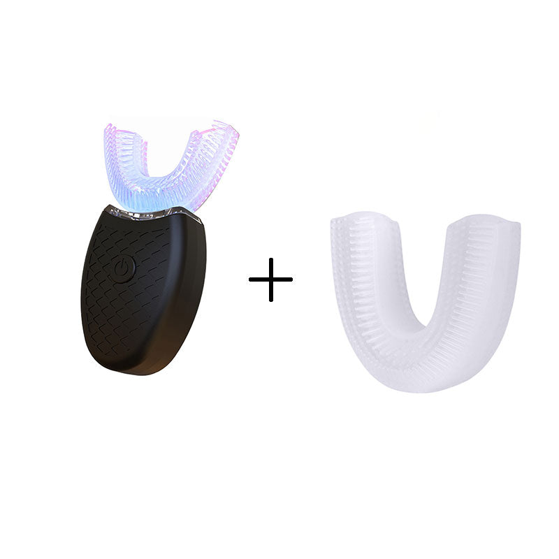 U-Type Toothbrush 360 Degrees Intelligent Silicon Head