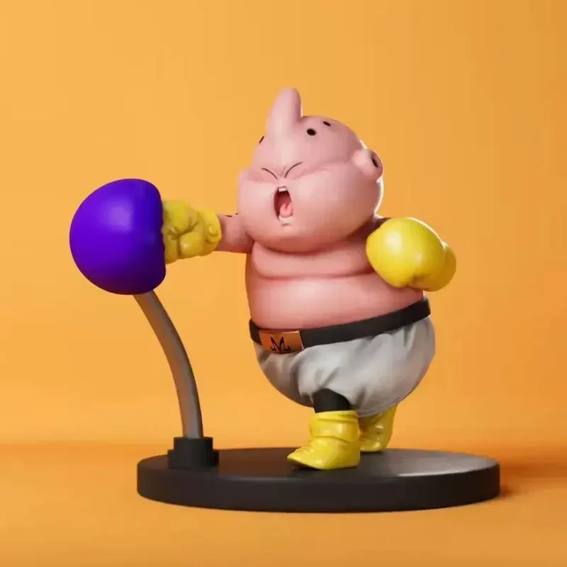 Hot Anime Dragon Ball Fitness Body Building Majin Buu Cute Figure