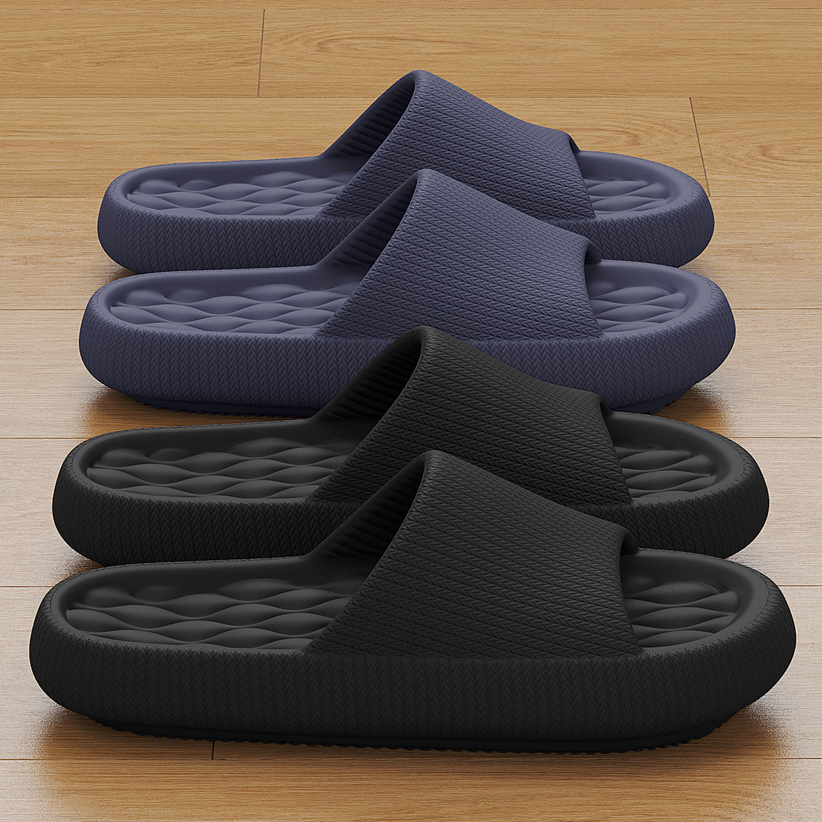 Men Slippers Summer Lightweight EVA Home Bathroom Slipper