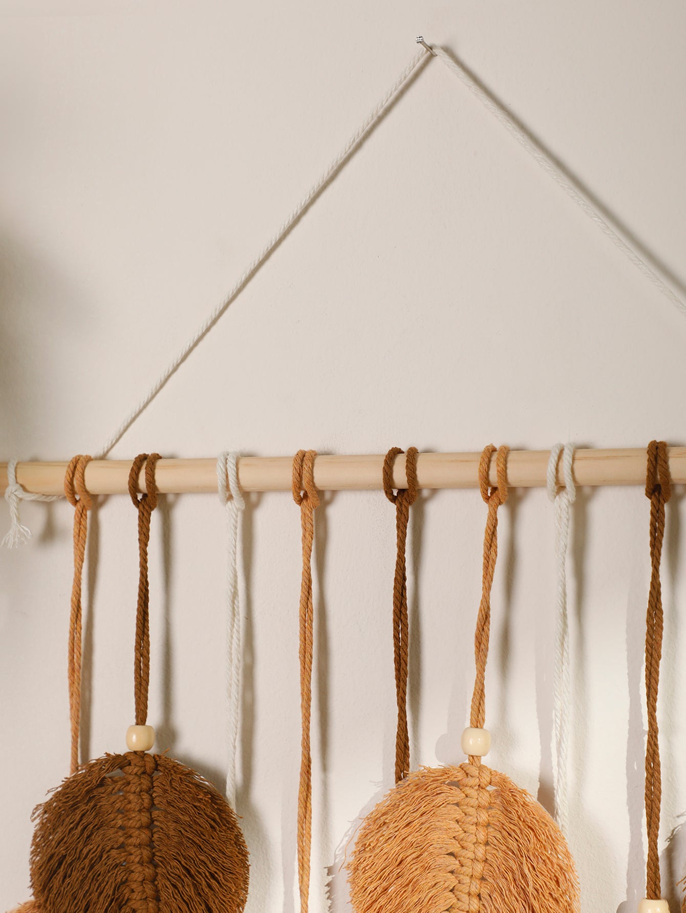 Leaf Macrame Tapestry