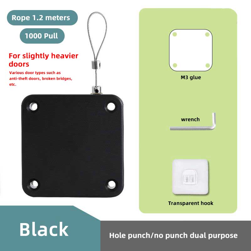 Automatic Sensor Door Closer Punch-Free Adjustable