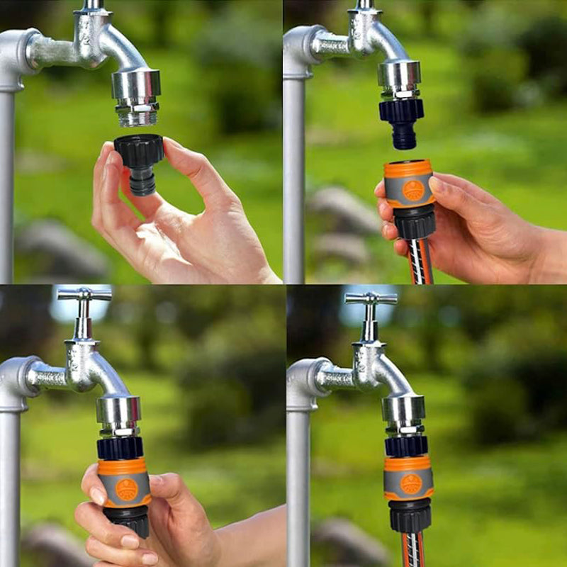 Garden Hose Quick Connector Faucet Extender