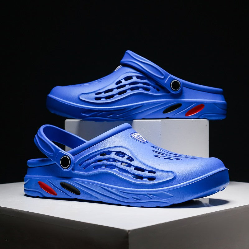 Men Sandals Summer Clogs EVA Garden Slippers Hole Shoes