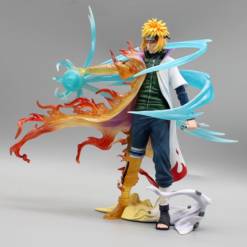 26cm Naruto Figures Namikaze Minato Anime Figures Gk Pvc
