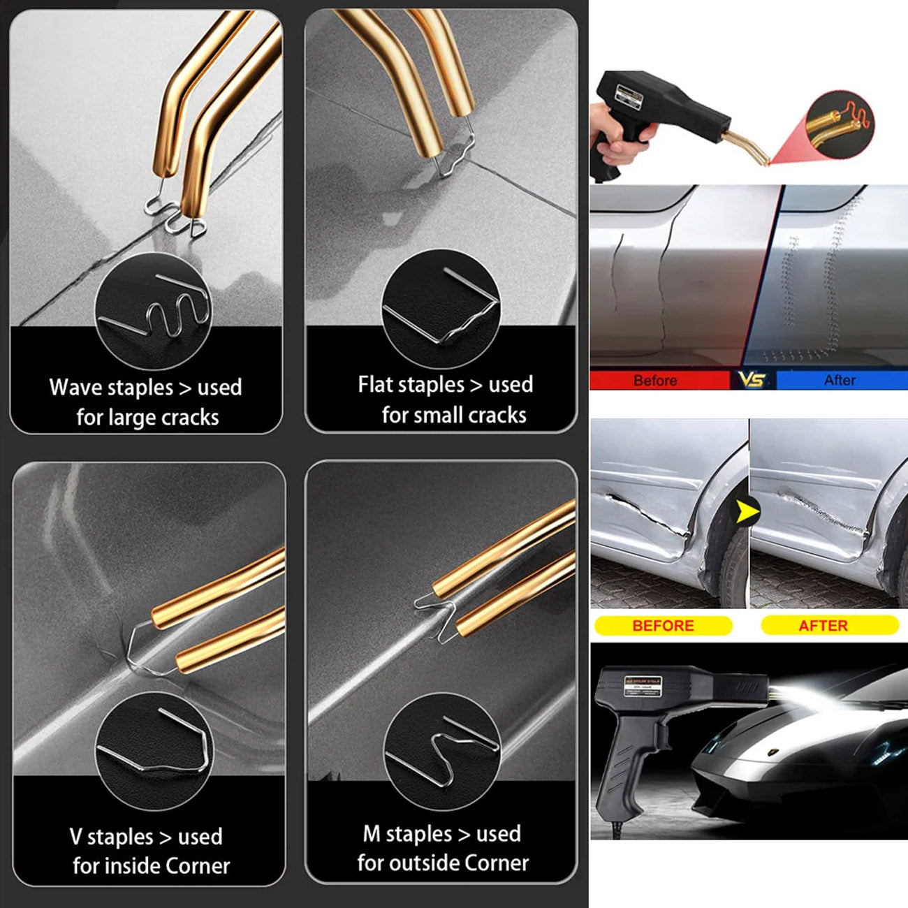 50W Hot Stapler Plastic Welding Machine Plastic Bumper