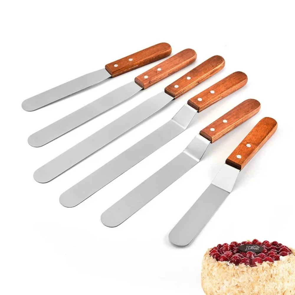 Stainless Steel Cream Icing Frosting Spatula for Cake DIY