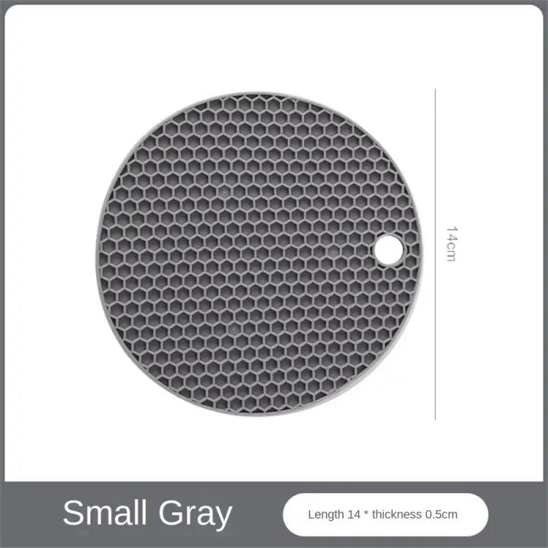 Kitchen Silicone Tableware Mat Round Non Slip