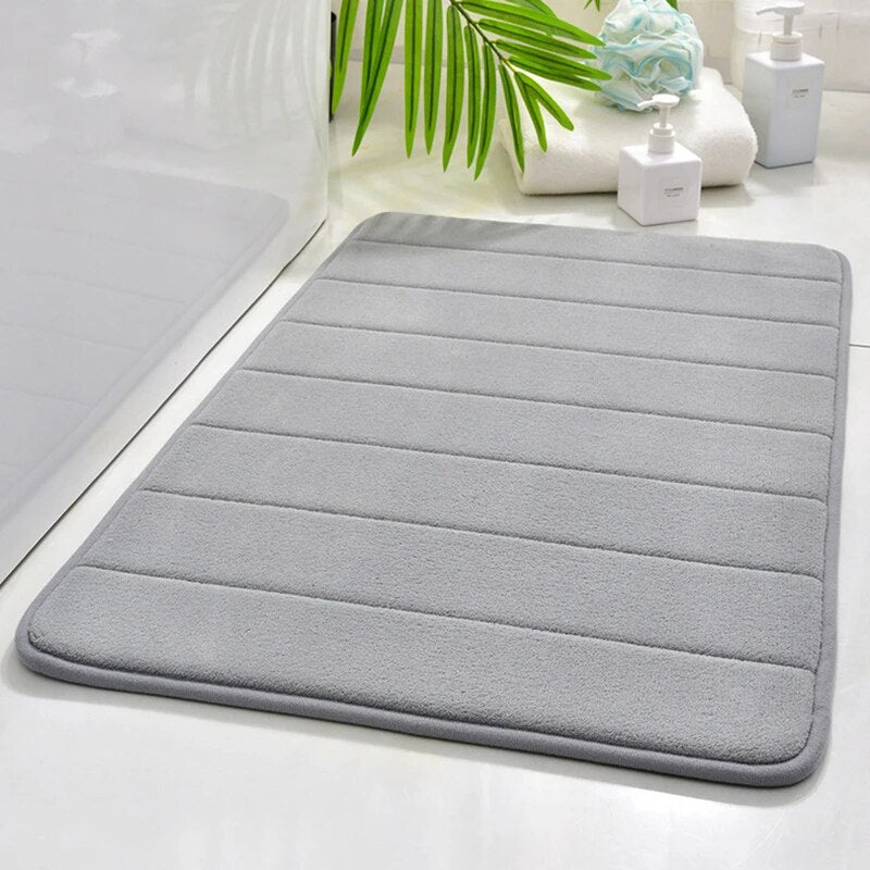 50*80cm Bathroom Anti-skid Mat, Quick Water Absorption