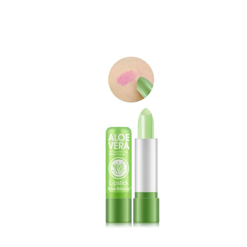 1PC Moisturizing Aloe Color Changing Lipstick
