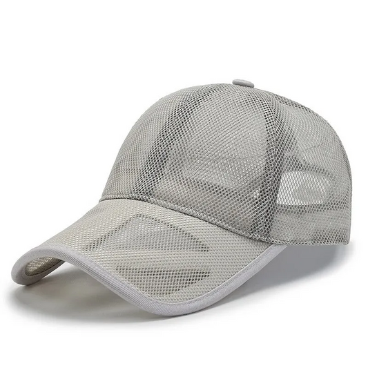 Summer Men Hat Openwork Brim Breathable