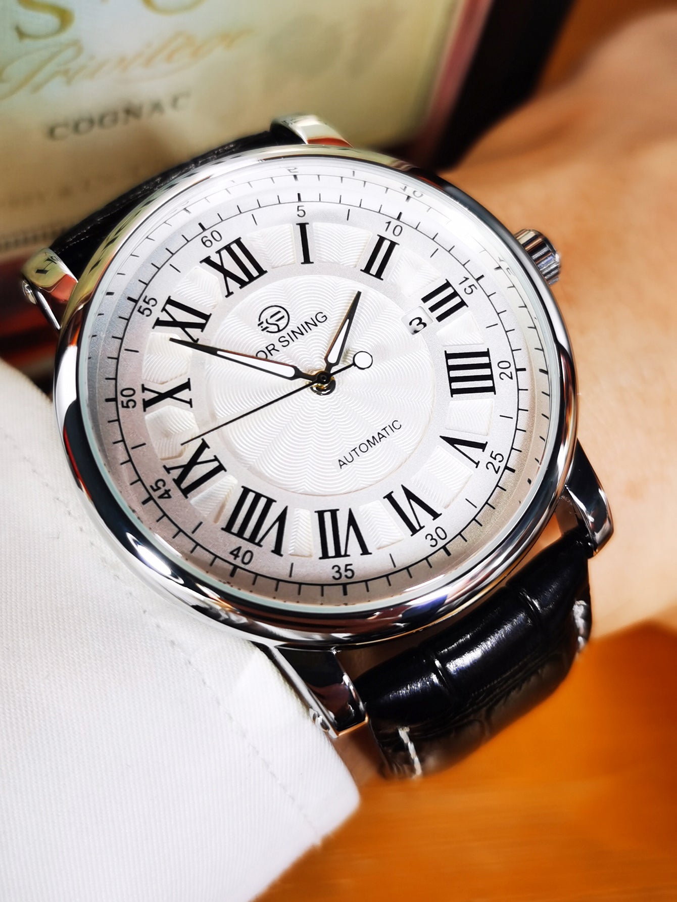 Forsining Classic Retro Automatic Mens Watch