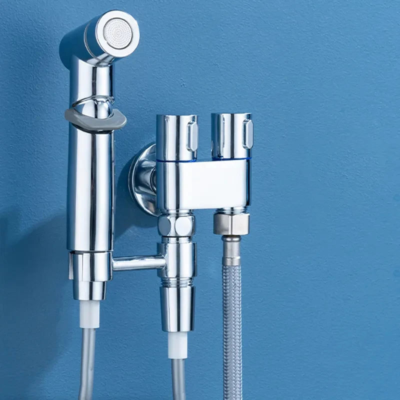 Zinc Alloy Angle Valve Wall Mount Toilet Bidet