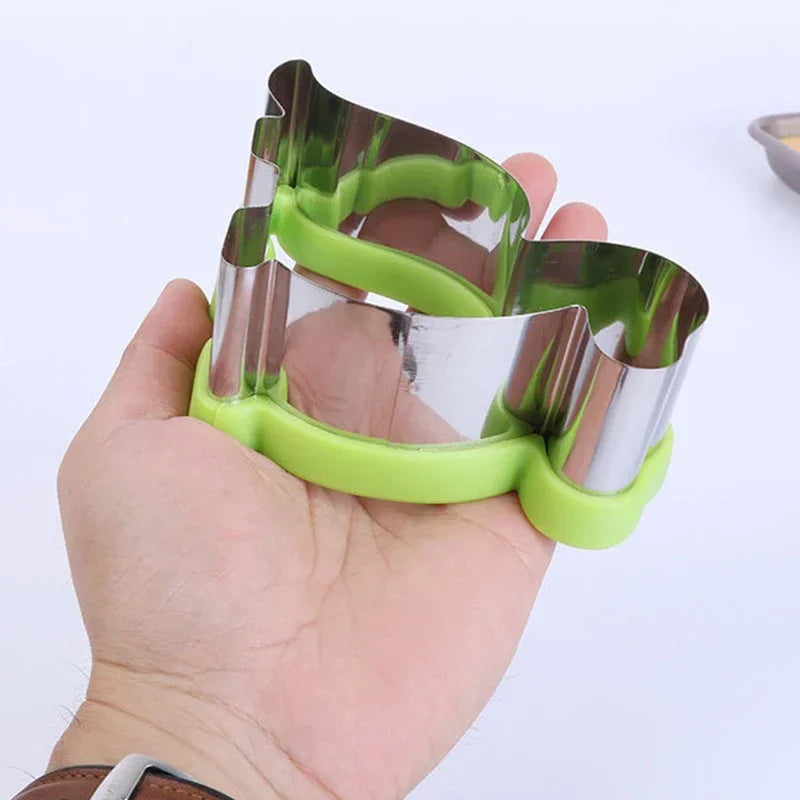 Hot Animal Dinosaur Star Heart Shape Stainless Steel Bread Mould