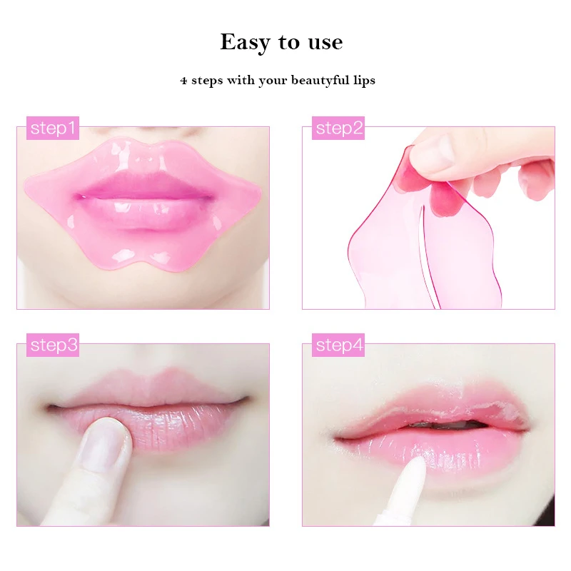 5Pcs Innicare Collagen Nourishing Lip Mask