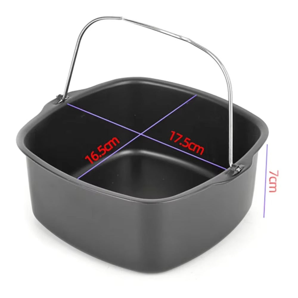 Air Fryer Non-stick Cake Baking Tray Basket