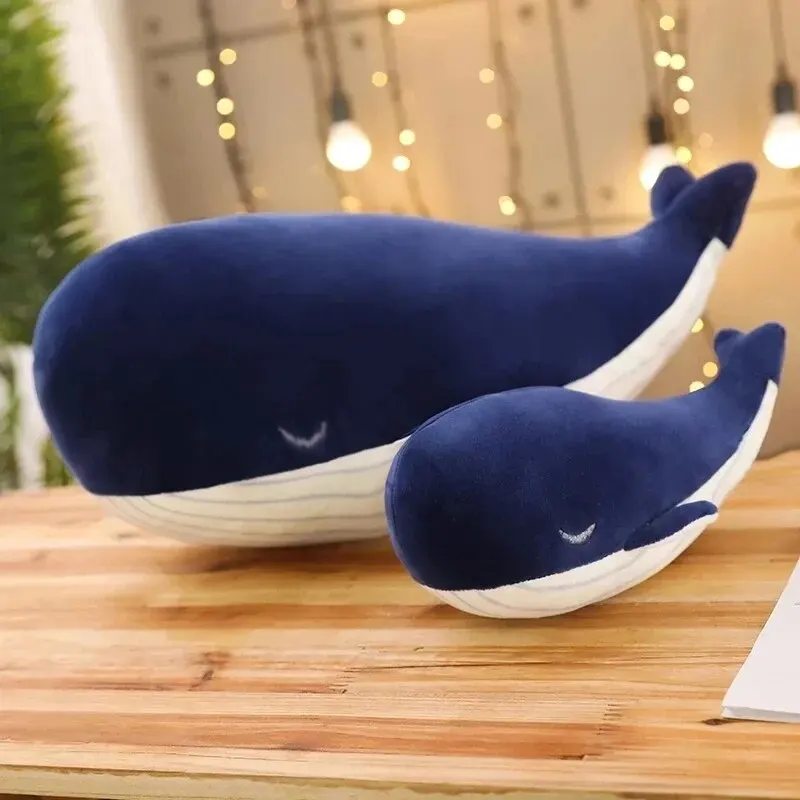25cm Cartoon Soft Little Blue Whale Plush Toys