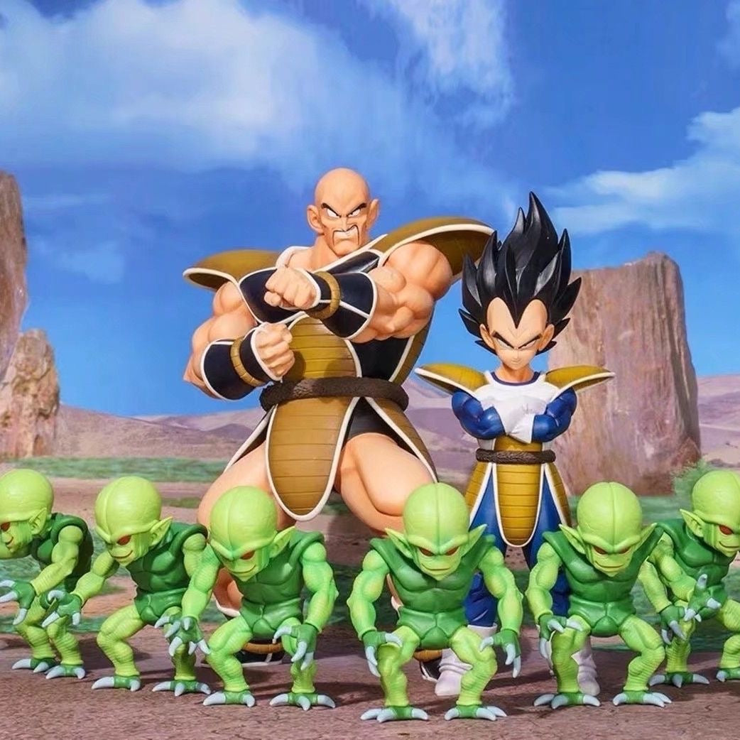 9CM Dragon Ball Z Figure E Prize grower Saibaiman PVC Action Figures