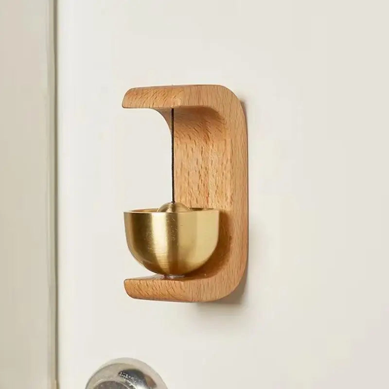 Wood Doorbell Chime Magnetic Landscape