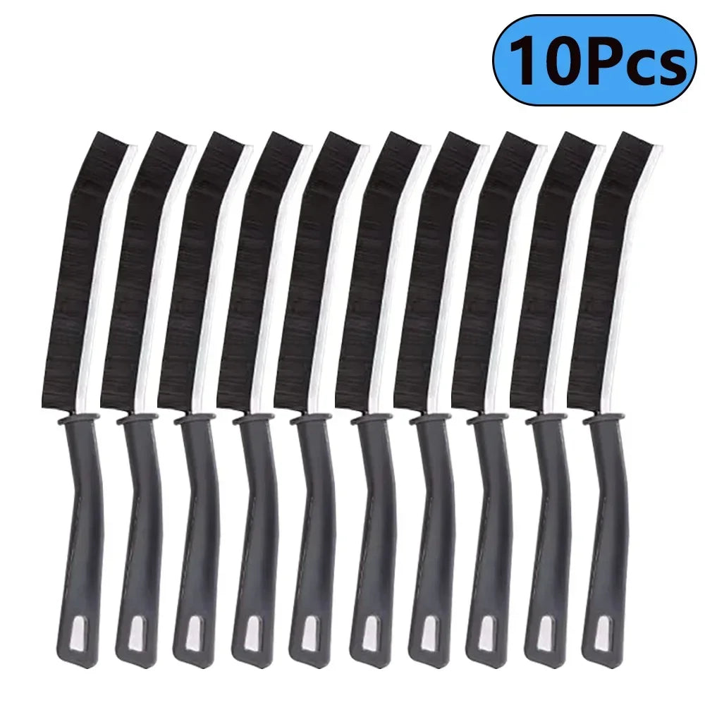 Cleaning Brush Hard-Bristled Crevice Cleaning Brush for Stiff Angled Bristles