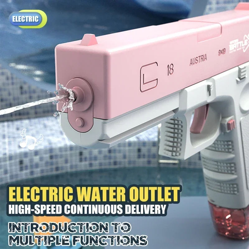Electric Water Spray Toy Bursts Children