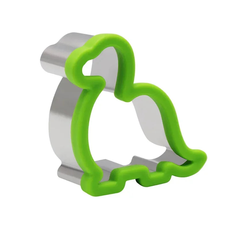 Hot Animal Dinosaur Star Heart Shape Stainless Steel Bread Mould