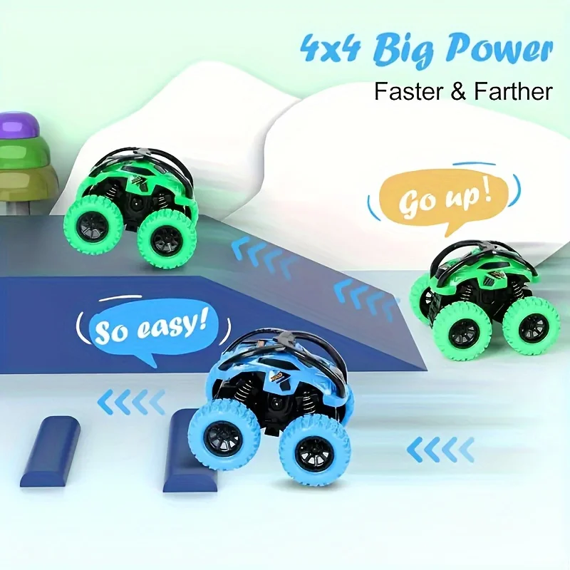 Toy Monster Truck Set for Kids Aged 3 to 6