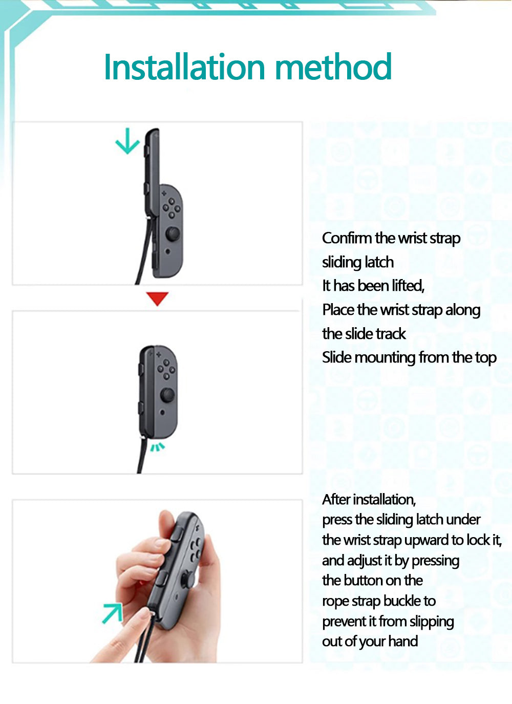 1pcs For Nintend Switch & OLED Gamepad Controller Gamepad Hand