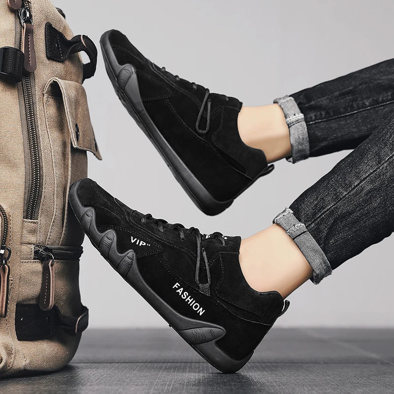 Ankle Boots For Men 2024 Spring Man Casual Sneakers