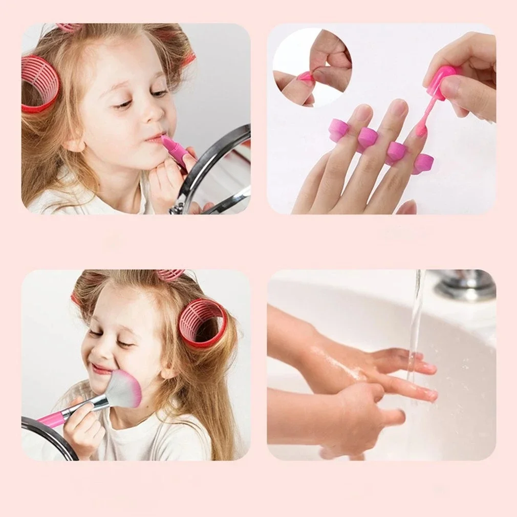 Children Makeup Cosmetics Playing Box Princess Makeup Girl Toy