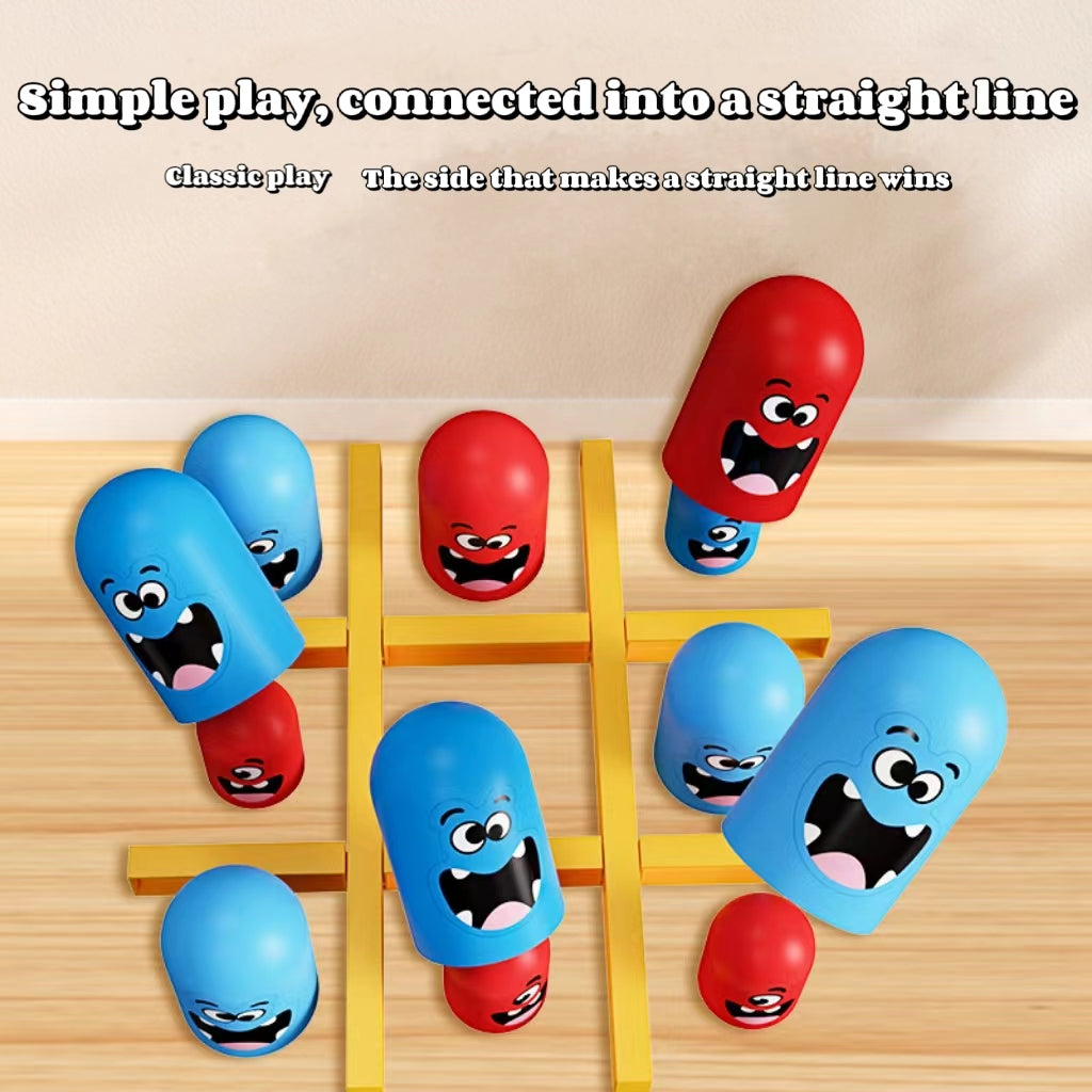 Tic Tac Toe Big Eat Small CartoonThinking Training Board Game