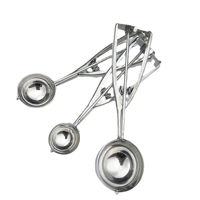 Ice Cream Scoop Stainless Steel Digger Non-Stick Spoon